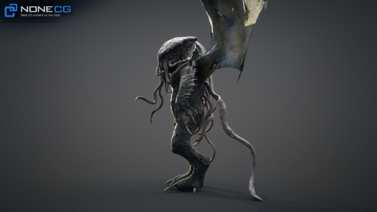 3D Cthulhu » Download and buy 3D profestionnal models on NoneCG.com