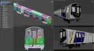 NYC Trains 0006 - 3ds Max